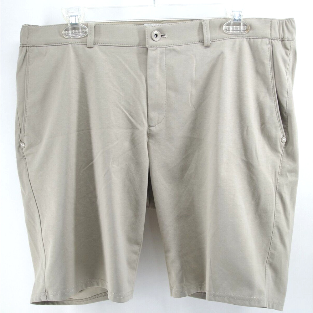 Brax Feel Good Mens Bristol Flat Front Chino Shorts Beige Size‎ 36